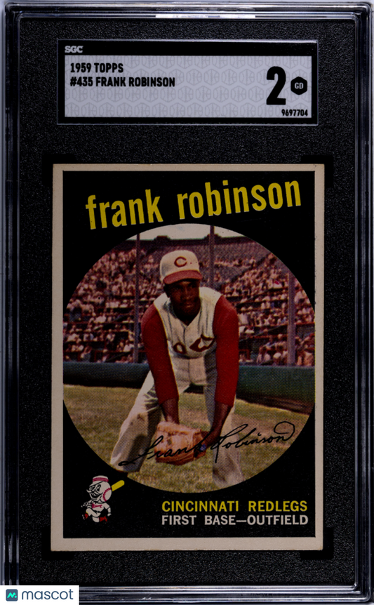 1959 Topps Frank Robinson #435 SGC 2