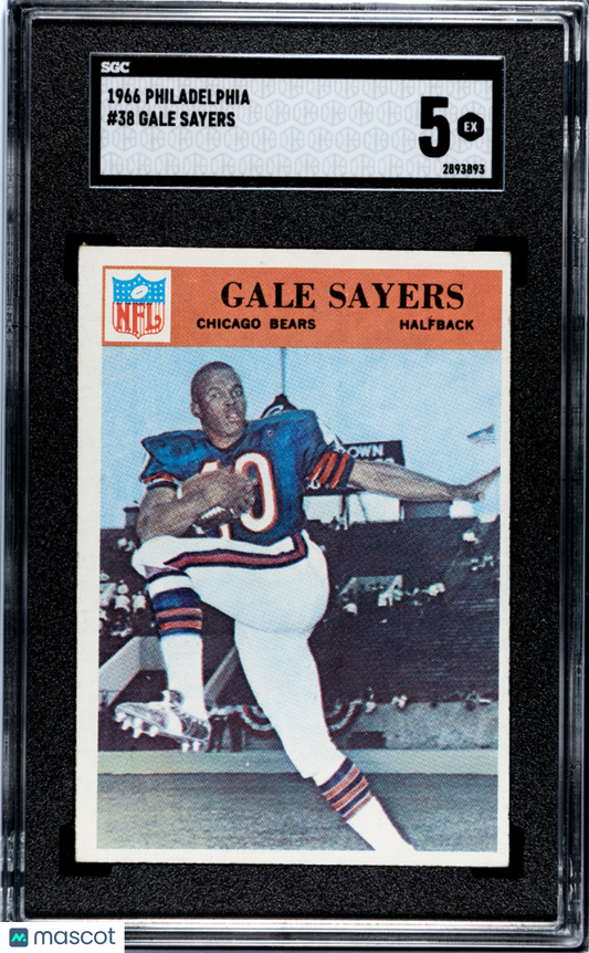 1966 Philadelphia Gale Sayers #38 SGC 5