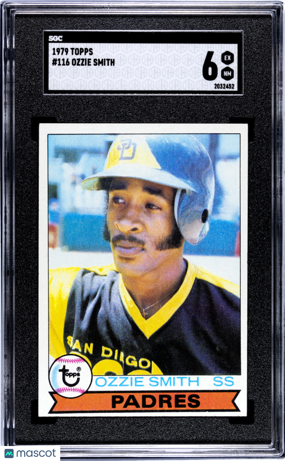 1979 Topps Ozzie Smith #116 SGC 6